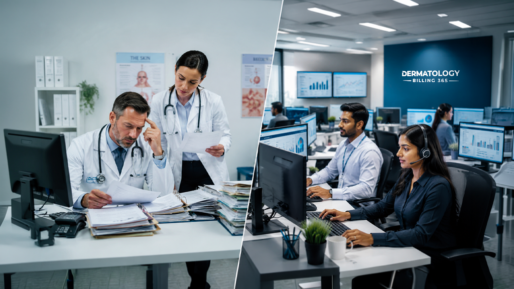 In-House vs Outsourced Dermatology Billing: Which Is Better for Your Practice